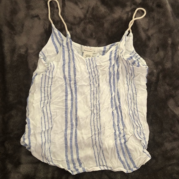 Striped crop top - Picture 1 of 2